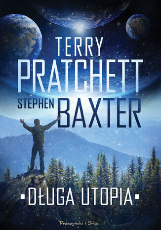 Długa utopia Terry Pratchett, Stephen Baxter - okladka książki