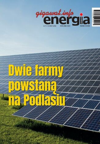 Energia Gigawat 11-12/2021 zespół autorów - okladka książki