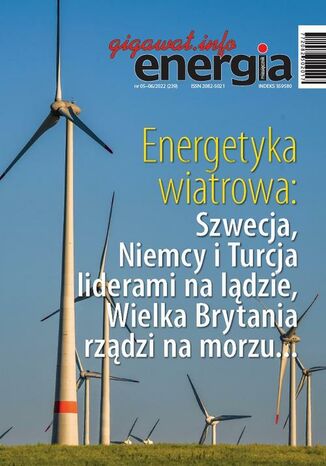 Energia Gigawat 5-6/2022 zespół autorów - okladka książki