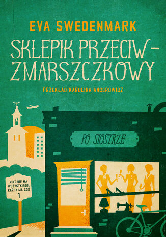 Sklepik przeciwzmarszczkowy Eva Swedenmark - okladka książki