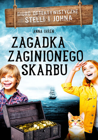 Zagadka zaginionego skarbu Anna Ihrén - okladka książki