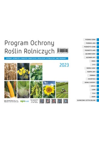 Program Ochrony Roślin Rolniczych 2023 praca zbiorowa - okladka książki