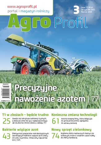 Agro Profil 3/2023 Agro Wydawnictwo - okladka książki