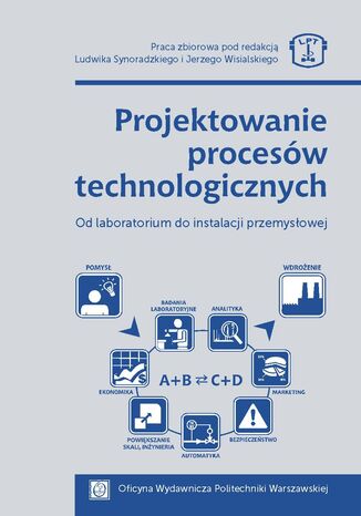 Projektowanie procesów technologicznych. Od laboratorium do instalacji przemysłowej Ludwik Synoradzki, Jerzy Wisialski - okladka książki