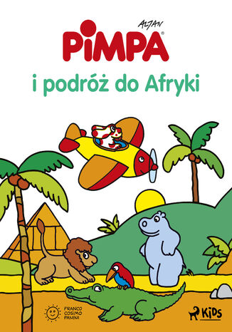 Pimpa i podróż do Afryki Altan - okladka książki