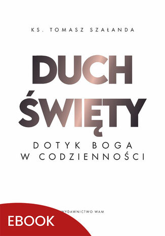 Duch Święty Dotyk Boga w codzienności. Dotyk Boga w codzienności ks. Tomasz Szałanda - okladka książki