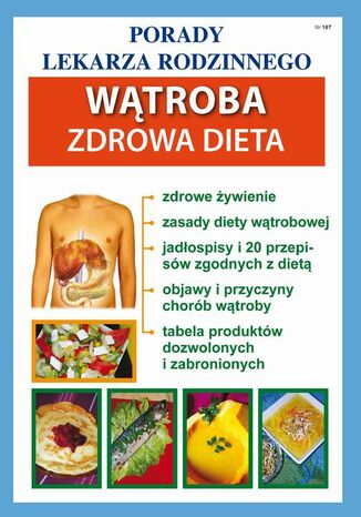 Wątroba. Zdrowa dieta Praca Zbiorowa - okladka książki