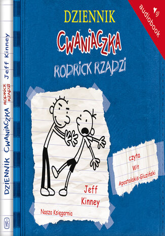 Dziennik cwaniaczka 2. Rodrick rządzi Jeff Kinney - okladka książki