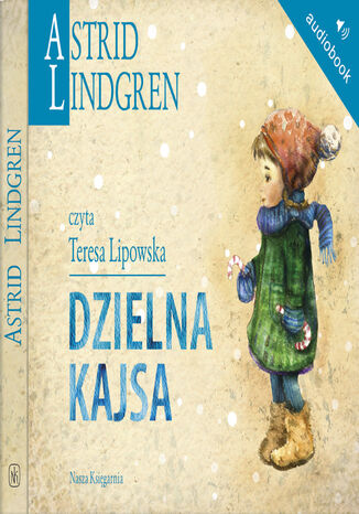 Dzielna Kajsa Astrid Lindgren - okladka książki