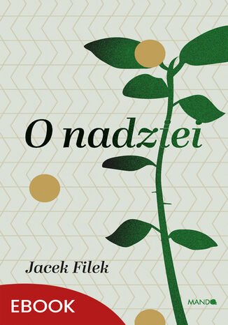 O nadziei Historyczne i analityczne wprowadzenie do fenomenologii nadziei. Historyczne i analityczne wprowadzenie do fenomenologii nadziei Jacek Filek - okladka książki