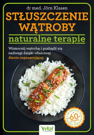 Stłuszczenie wątroby - naturalne terapie Jörn Klasen - okladka książki