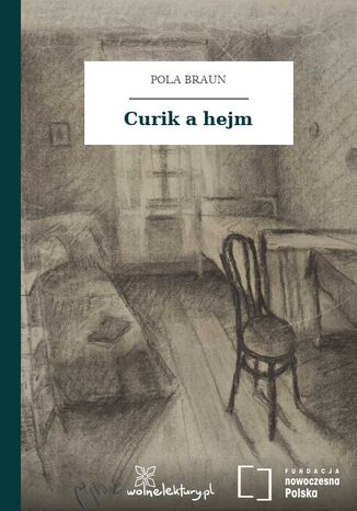 Curik a hejm Pola Braun - okladka książki