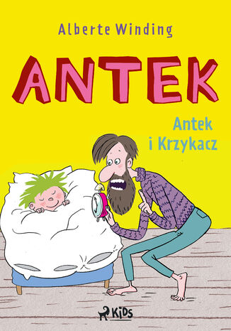 Antek (1) - Antek i Krzykacz Alberte Winding - okladka książki