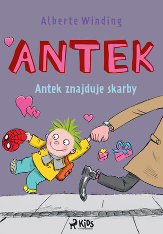 Antek (2) - Antek znajduje skarby Claus Bigum, Alberte Winding - okladka książki