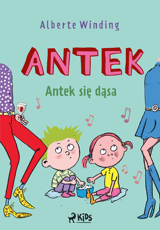 Antek (3) - Antek się dąsa Alberte Winding - okladka książki