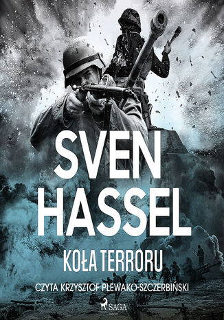 Koła terroru Sven Hassel - okladka książki