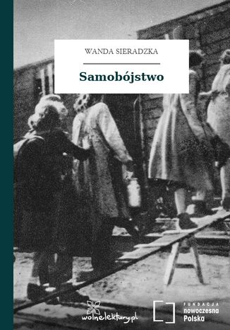 Samobójstwo Wanda Sieradzka - okladka książki