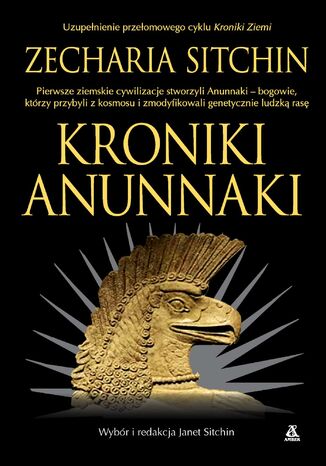 Kroniki Anunnaki Zecharia Sitchin - okladka książki