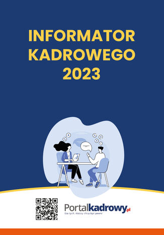 Informator kadrowego 2023 Praca zbiorowa - okladka książki