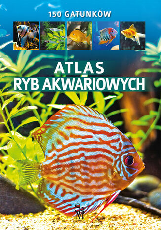 Atlas ryb akwariowych Maja Prusińska - okladka książki