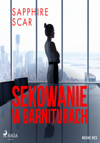 Sekowanie w garniturach Sapphire Scar - okladka książki