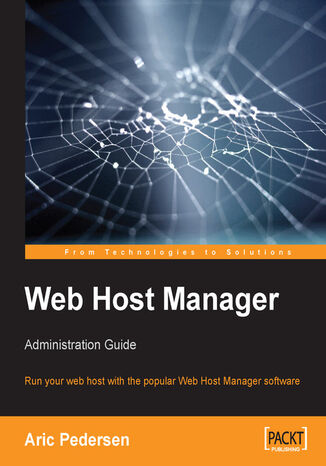 Web Host Manager Administration Guide Aric Pedersen - okladka książki