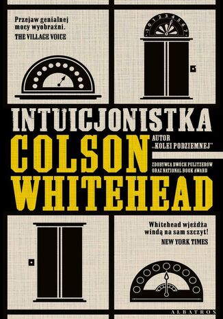 Intuicjonistka Colson Whitehead - okladka książki