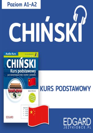 Chiński. Kurs podstawowy Jakub Głuchowski - okladka książki