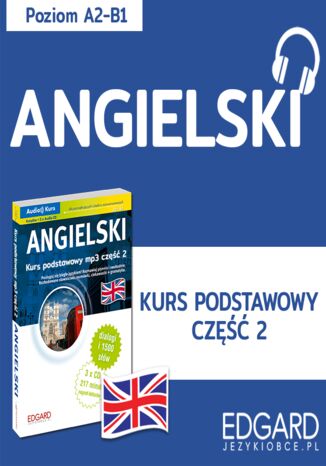 Angielski Kurs podstawowy mp3 część 2 Karolina Kostrzębska - okladka książki