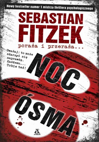 Noc ósma Sebastian Fitzek - okladka książki