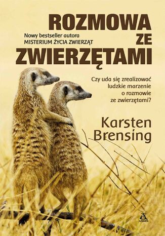 Rozmowa ze zwierzętami Karsten Brensing - okladka książki