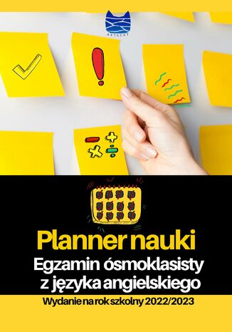 Planner nauki. Egzamin ósmoklasisty z języka angielskiego Kreatywne Korepetycje - okladka książki