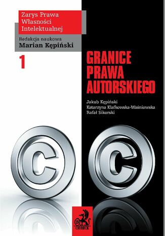 Granice prawa autorskiego Jarosław Greser, Jakub Kępiński, Marian Kępiński - okladka książki