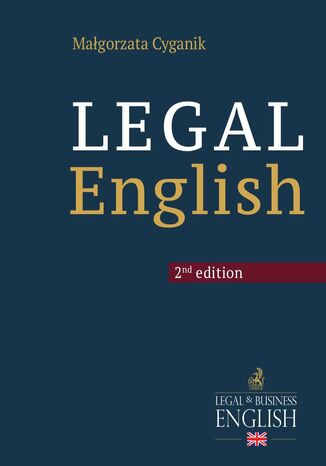 Legal English Małgorzata Cyganik - okladka książki