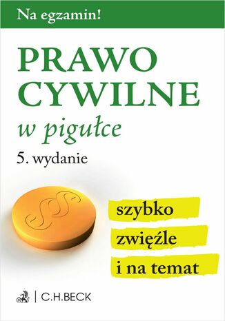 Prawo cywilne w pigułce. Wydanie 5 Aneta Flisek - okladka książki