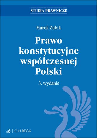 Prawo konstytucyjne współczesnej Polski Marek Zubik - okladka książki