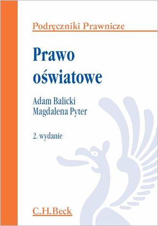 Prawo oświatowe. Wydanie 2 Adam Balicki, Magdalena Pyter - okladka książki