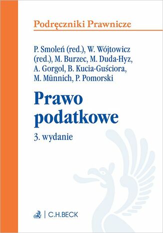 Prawo podatkowe. Wydanie 3 Paweł Smoleń - okladka książki