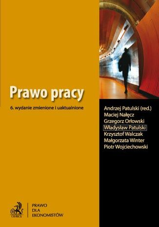 Prawo pracy Andrzej Patulski, Maciej Nałęcz, Grzegorz Orłowski - okladka książki