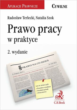 Prawo pracy w praktyce. Wydanie 2 Natalia Szok, Radosław Terlecki - okladka książki