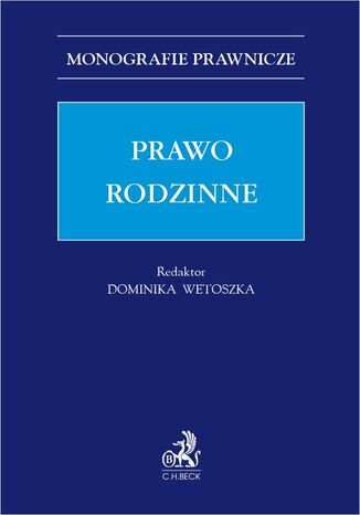 Prawo rodzinne Dominika Wetoszka - okladka książki