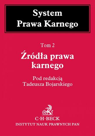 Źródła prawa karnego. Tom 2 Tadeusz Bojarski, Tadeusz Maciejewski, Wojciech Witkowski - okladka książki