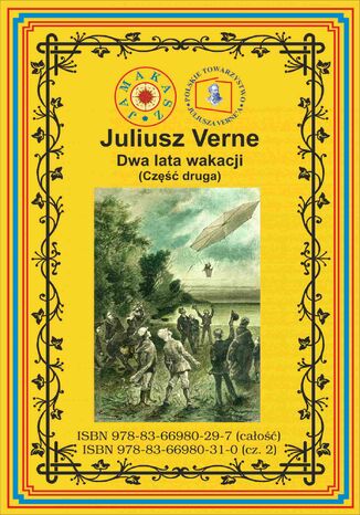 Dwa lata wakacji. Tom 2 Juliusz Verne - okladka książki