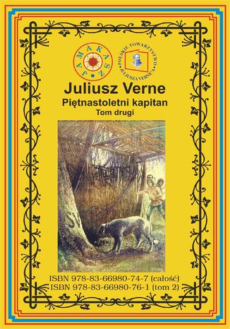 Piętnastoletni kapitan. Tom 2 Juliusz Verne - okladka książki