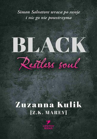 Black. Restless soul Z.K. Marey - okladka książki