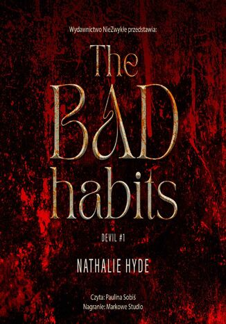 The Bad Habits Nathalie Hyde - okladka książki