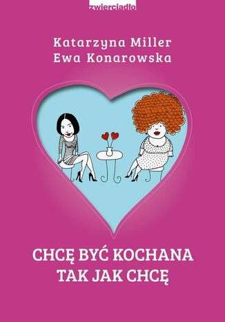 Chcę być kochana, tak jak chcę Katarzyna Miller, Ewa Konarowska - okladka książki