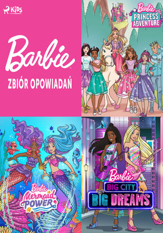 Barbie  zbiór opowiadań Mattel - okladka książki