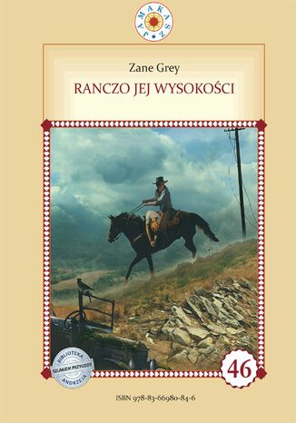 Ranczo Jej Wysokości Zane Grey - okladka książki