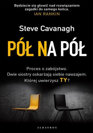 Pół na pół.  Eddie Flynn. Tom 5 Steve Cavanagh - okladka książki